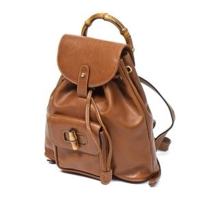 GUCCI BAMBOO BACKPACK